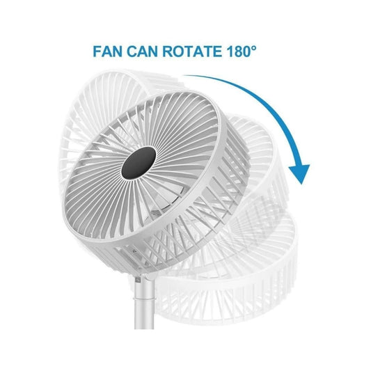 Powerful Rechargeable Table Fan