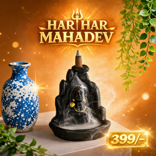 Feel the Power of Adiyogi 🔱 | Divine Smoke Fountain with 40 Premium Cones